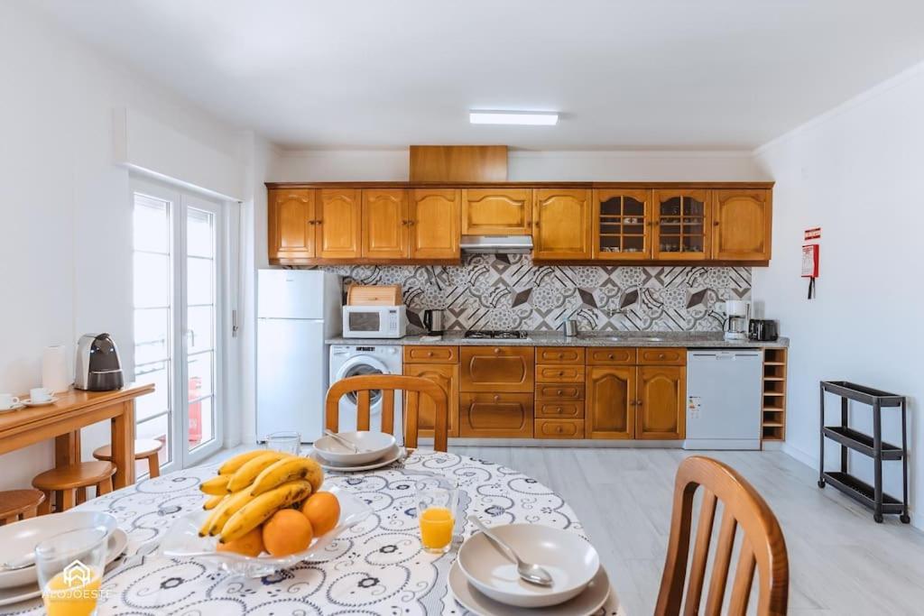 Apartamento Miramar - Piscina E Bbq Santa Cruz  Buitenkant foto
